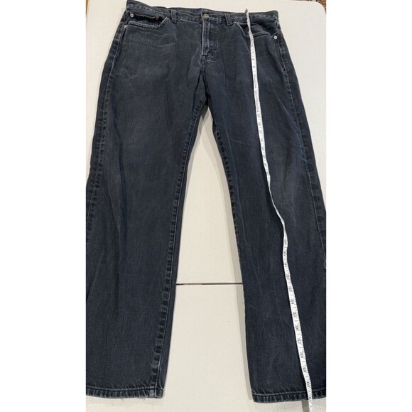 Lucky Brand 329 Jeans Mens 36x30 Light Black Classic Straight Fit Denim Mid Rise - Picture 7 of 7